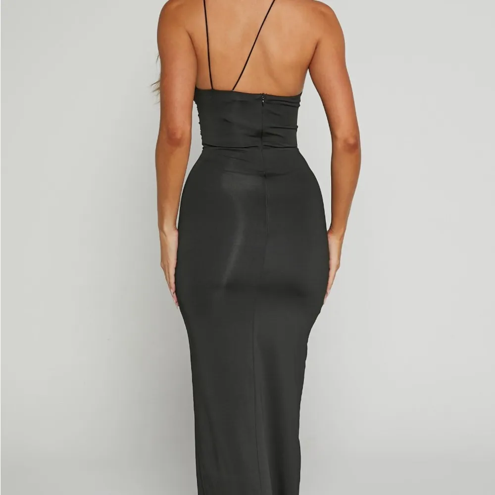 Showpo Black Strapless Dress Size 8 - Image 2
