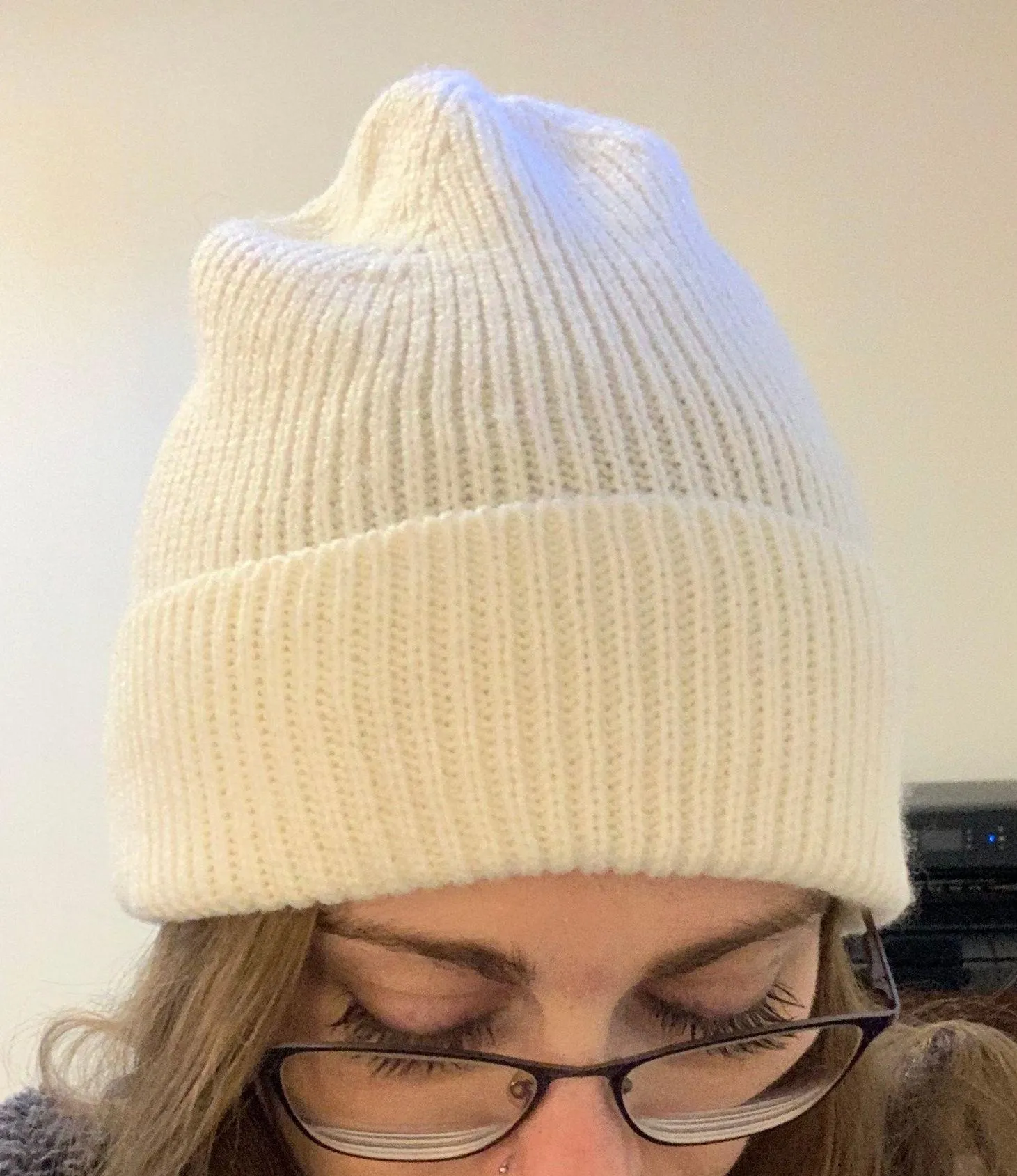 White Beanie - Image 4