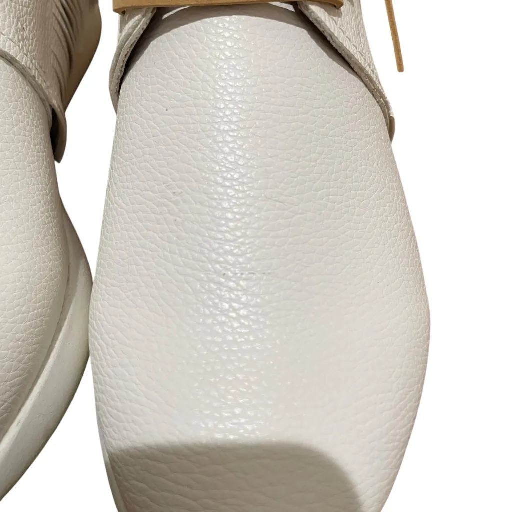 Shu Shop Pepa Fringe Sneakers White Tan Women’s Size 11 - Image 5