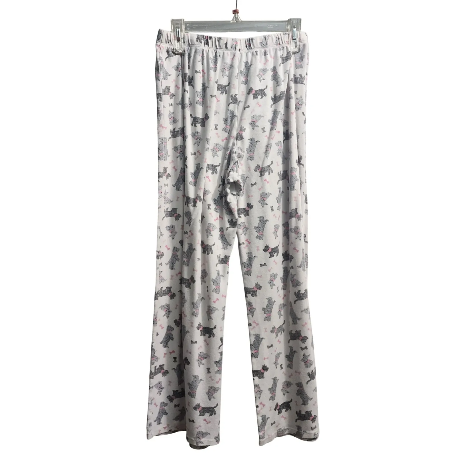 Karen Neuberger‎ Women's Pajama Set Dog Print Sleepwear Top Pants L White Size undefined - Image 9