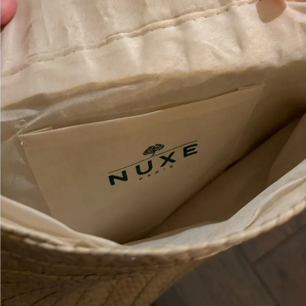Nuxe Paris Rattan Cross Body Purse Tan - Image 3
