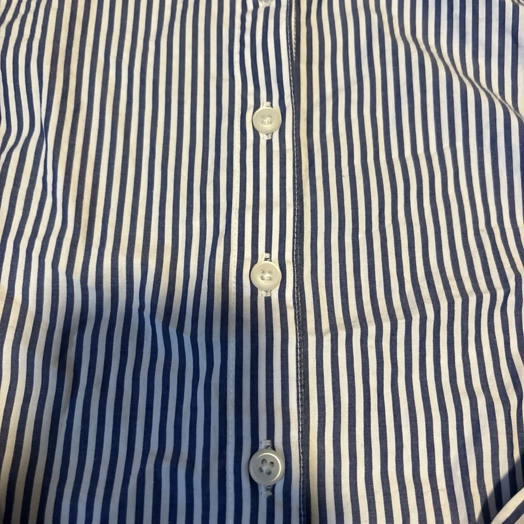 brandy Melville striped button-down shirt - Image 3