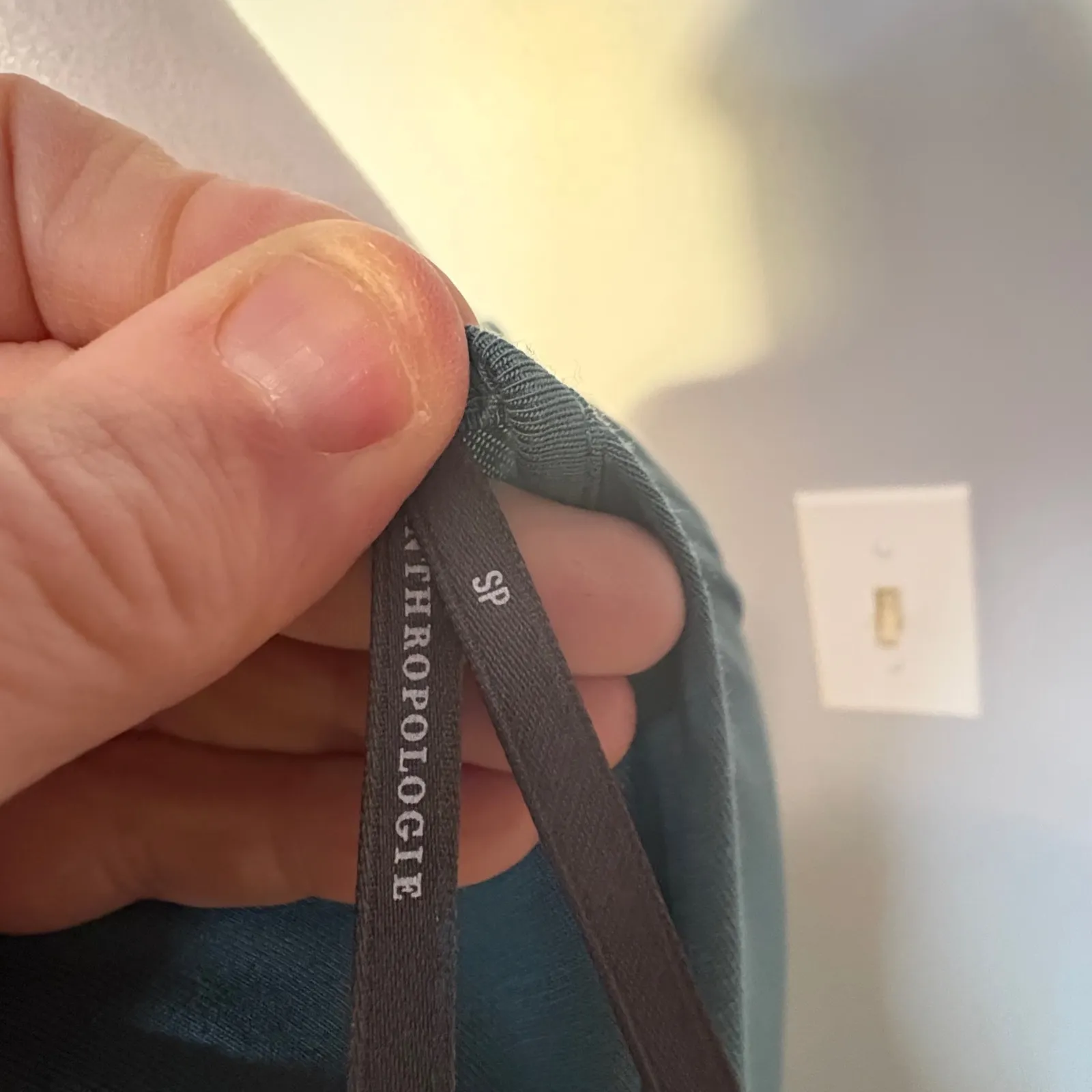 NWT Anthropologie Gemini twofer sweater and dress set Midi Size S Petite green - Image 11