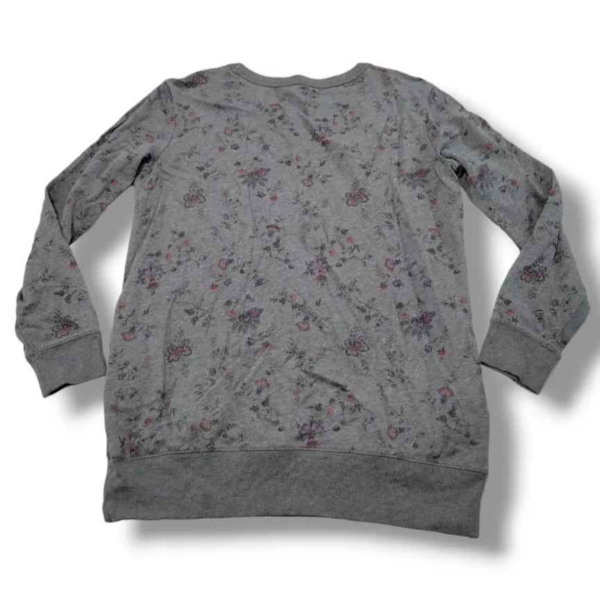 Sweater Size XS Women's  Pullover Sweatshirt Floral Allover Print Sweater - Image 5