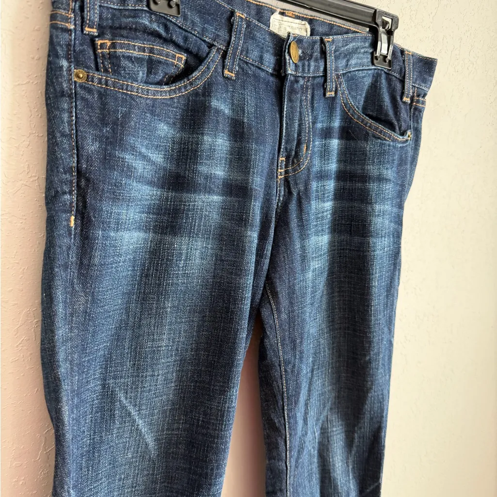 Current Elliot Dark Wash Slim Straight Leg Pacific Dark Wash Denim Jean Women 29 - Image 2