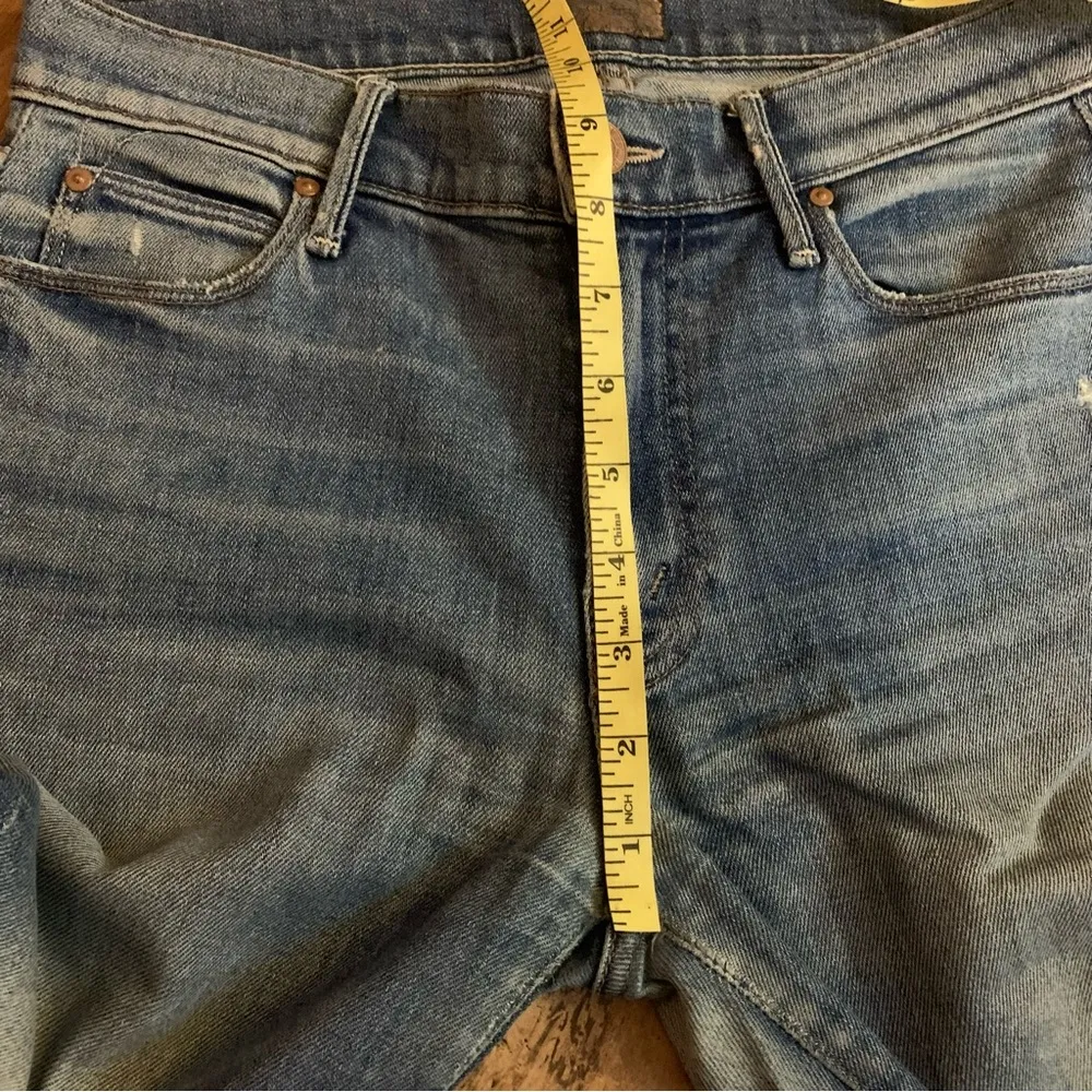 Mother The Charmer Lost And Found Ankle Jeans Size 26 Distressed - Image 11