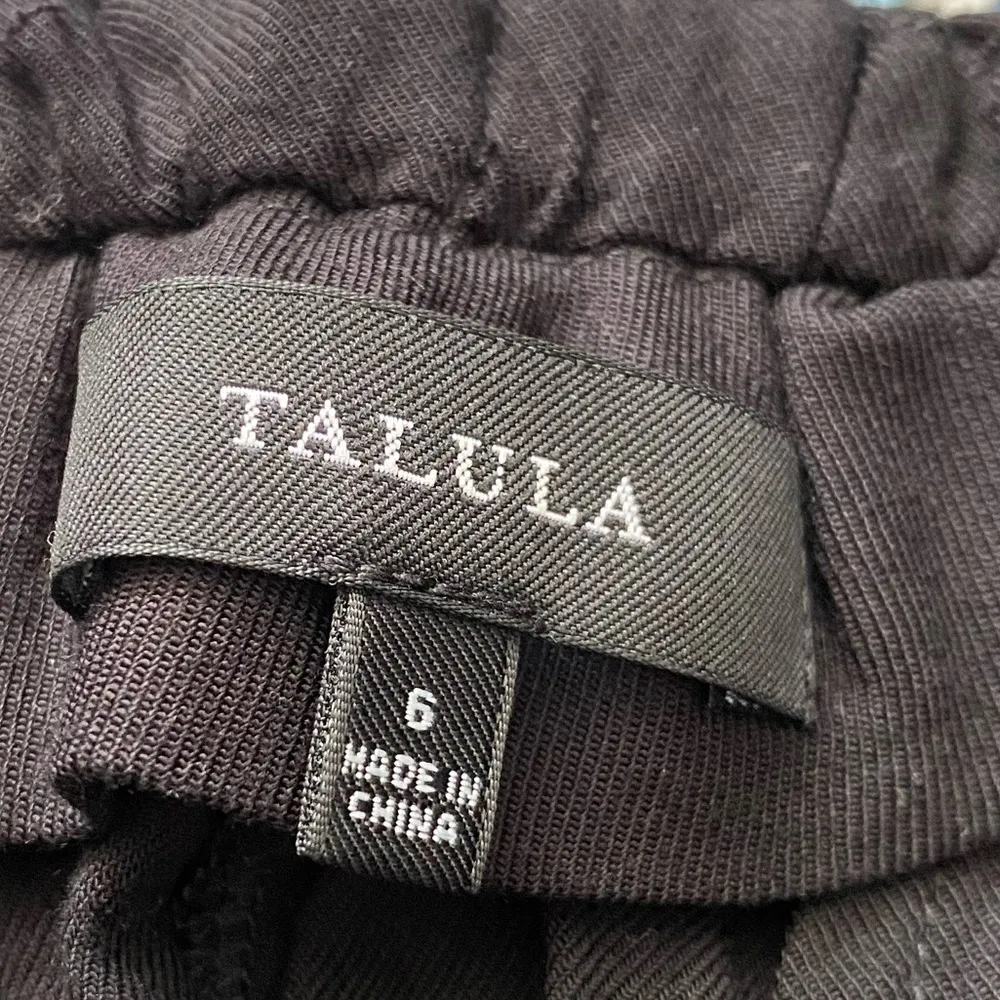 Aritzia Talula Black Los Feliz Jogger Pants | Size 6 - Image 6