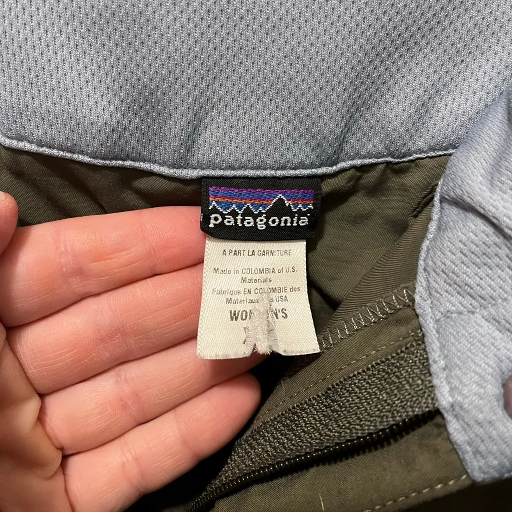 Patagonia cargo hiking‎ shorts adjustable waist 8” inseam sz XS - Image 5