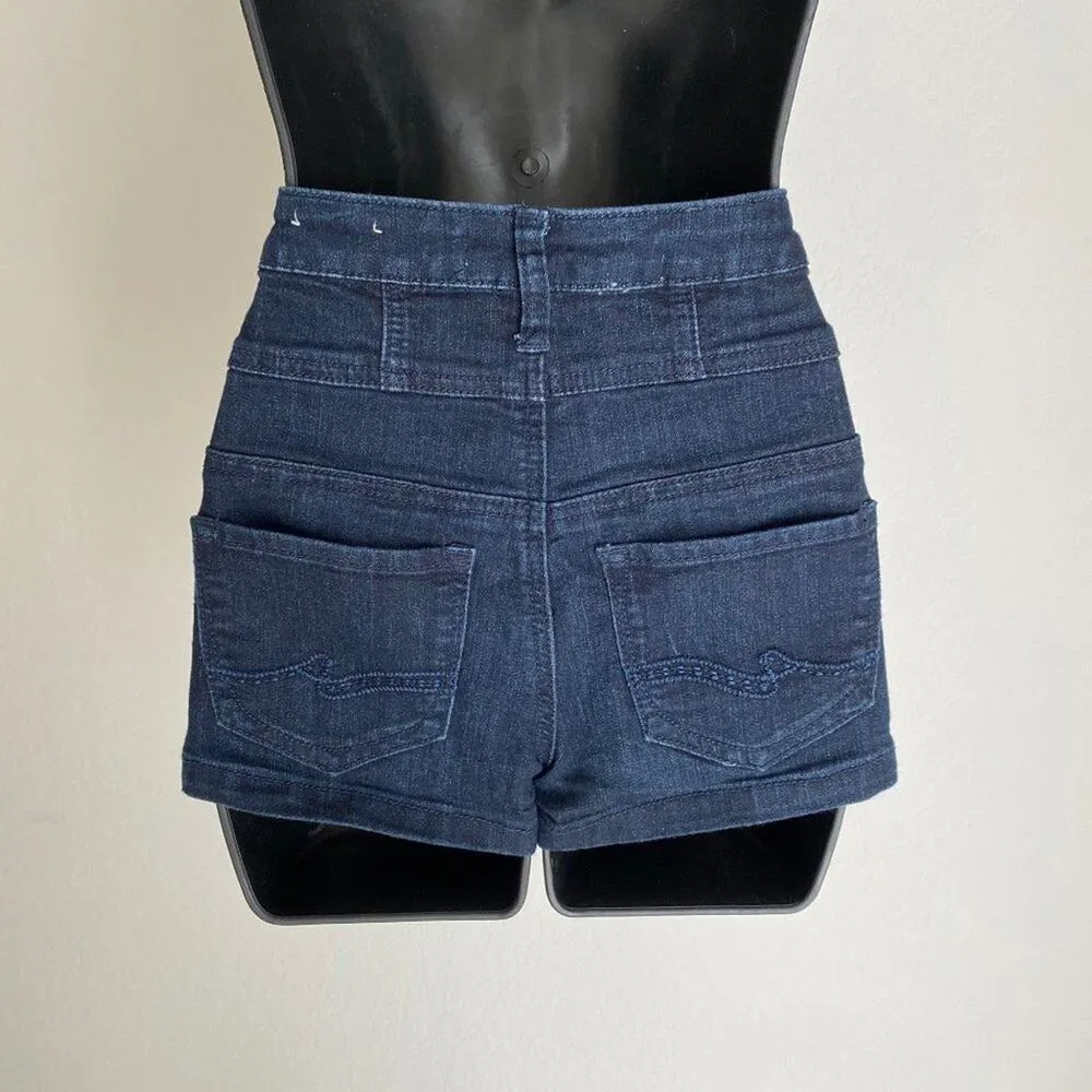 Almost Famous sz 3‎ high waist short shorts jean shorts - Image 4