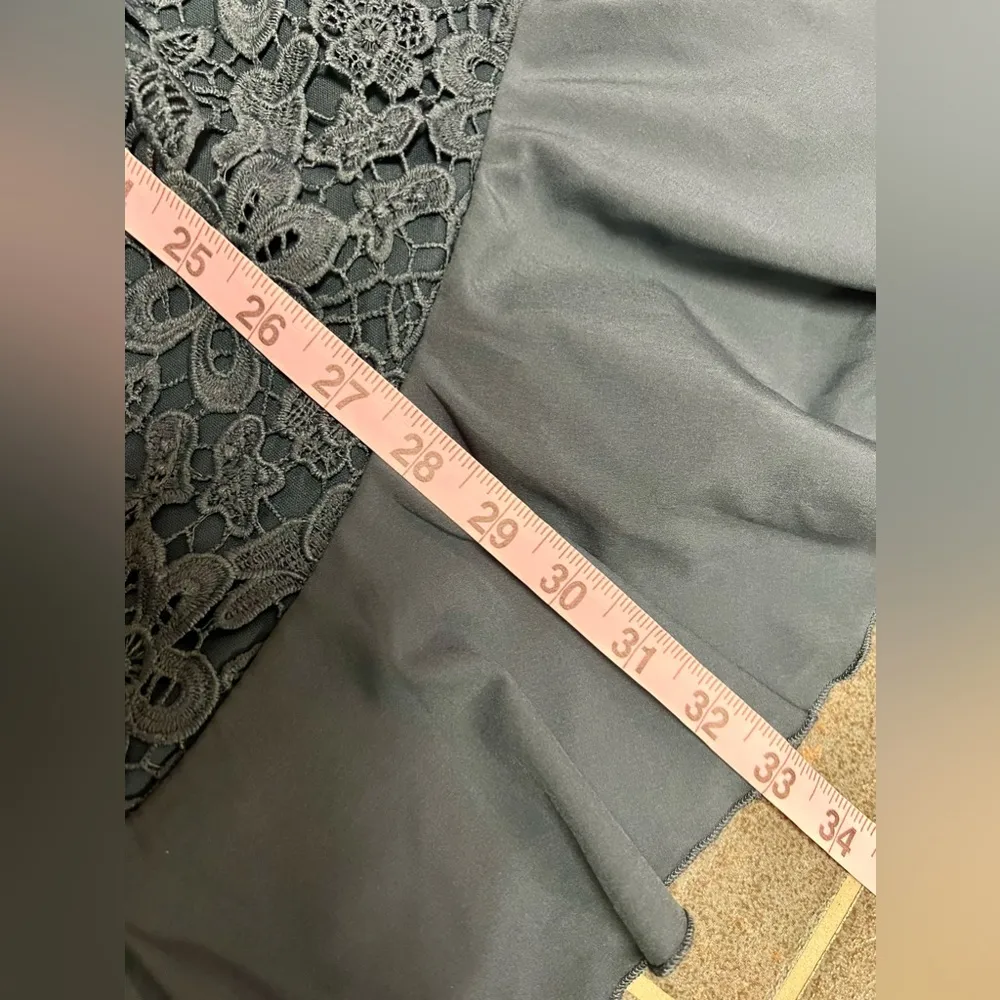 Twosisters the Label Lizzie Ruffle Off Shoulder Mini Dress Steel Blue 6 - Image 13