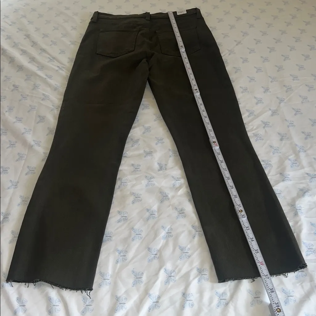 Frank & Eileen Cork Straight Leg Jeans Oliveā Green Size 26 NWOT - Image 8