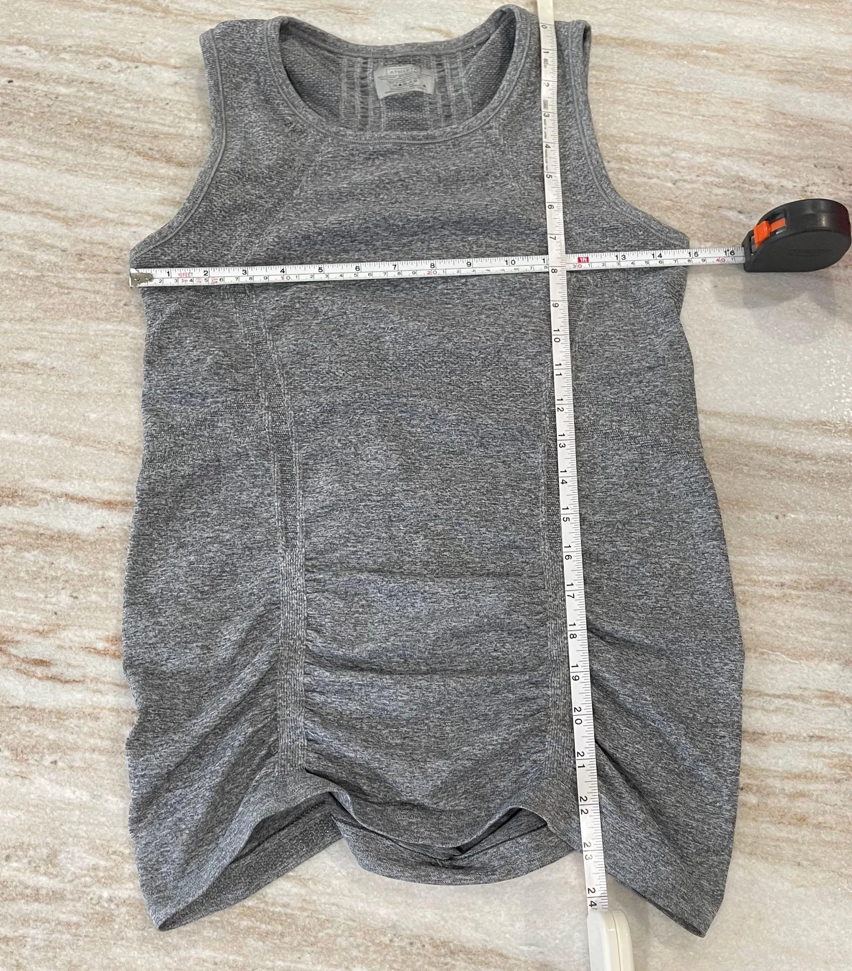 Fast Track Ruched Tank Top - Small - Image 10