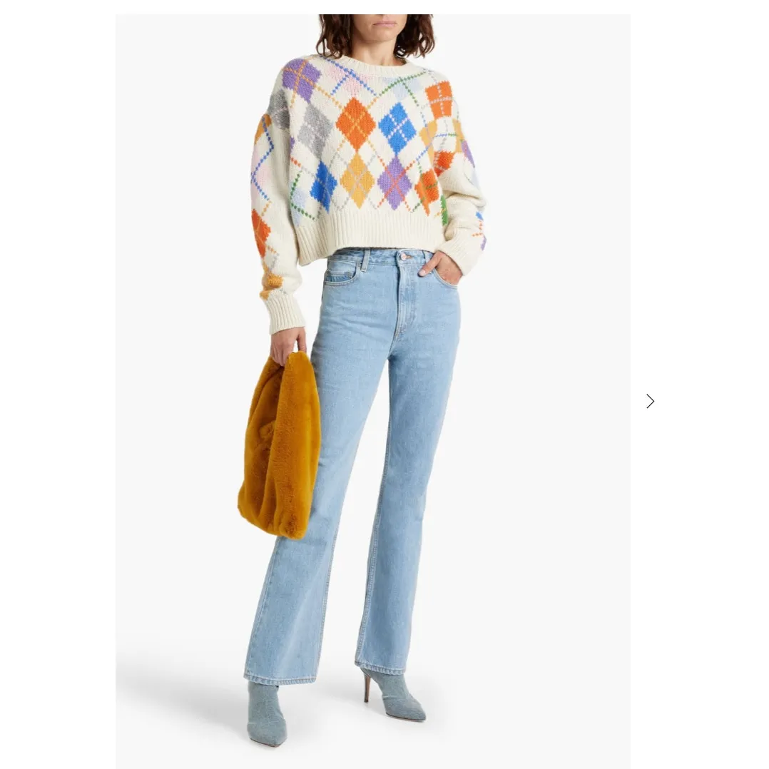 Ganni Denim Betzy high rise flared jeans size 24 waist 32L - Image 2