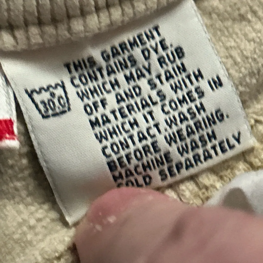 Women's Unionbay Beige Corduroy Pants Size 3 - Image 6