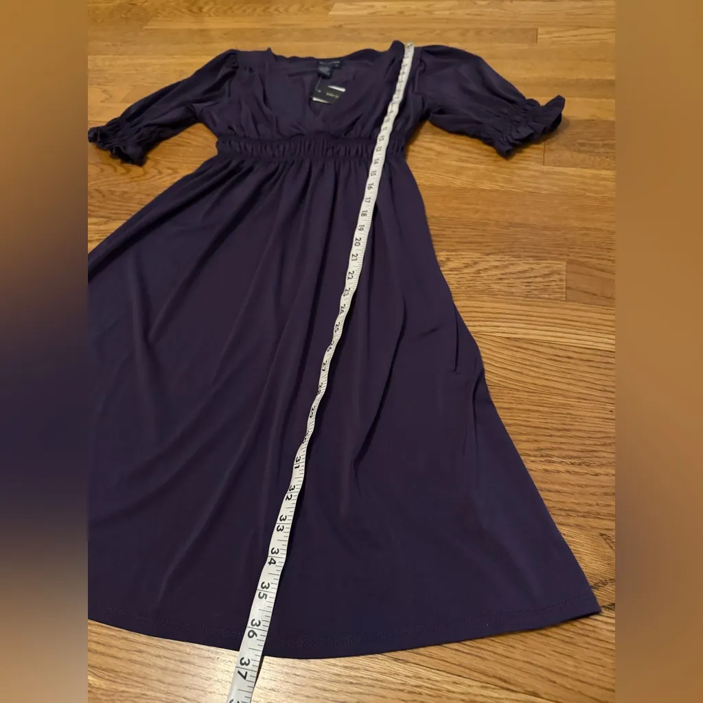 Max Edition Purple Midi Dress size S - Image 11