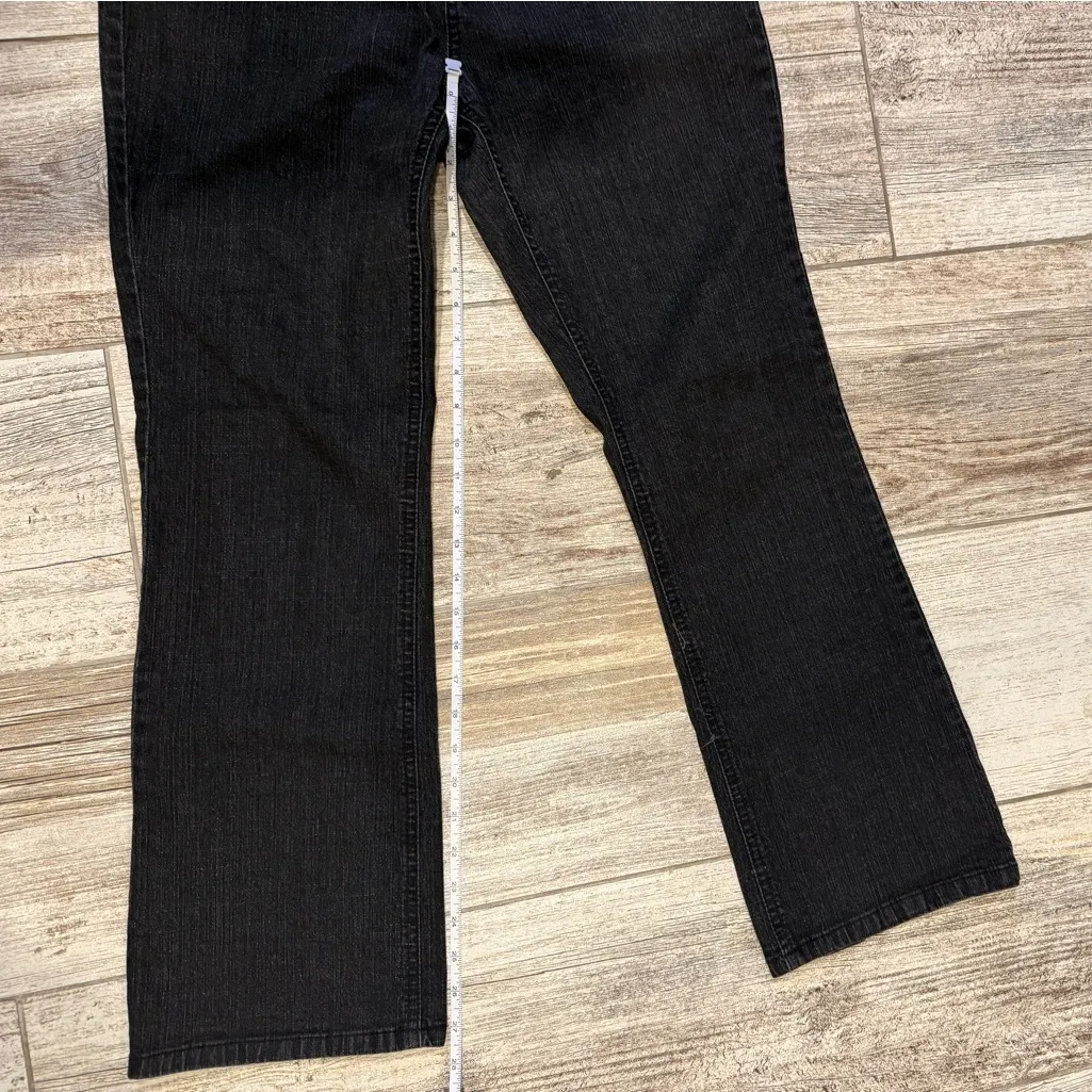 Faded Glory Black Low Rise Bootcut Jeans - Image 4