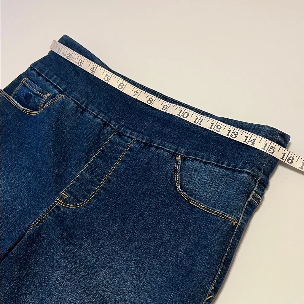 Gloria Vanderbilt Amanda Slimming pull up Jeans, waist band tummy control, sz 10 - Image 5