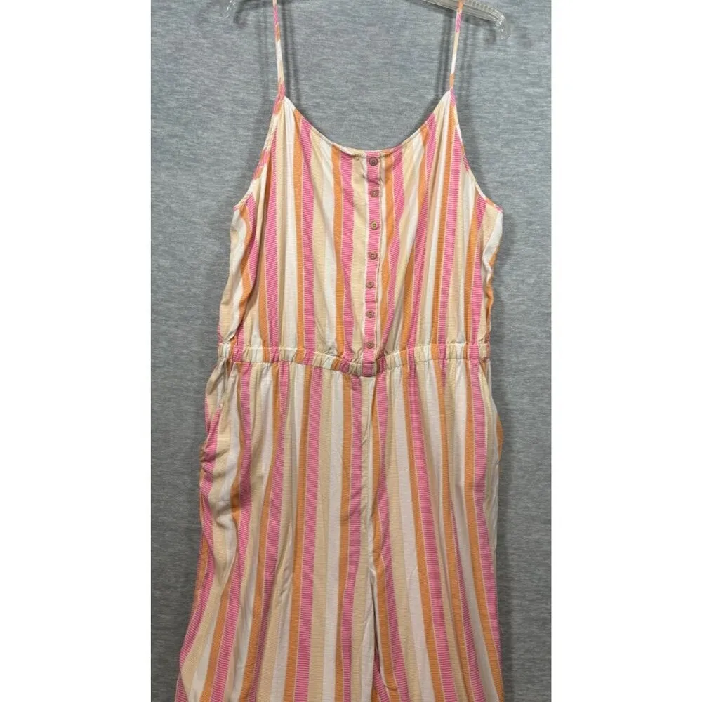 Matilda Jane Striped Sleeveless‎ Jumpsuit Womens XXL - Image 3