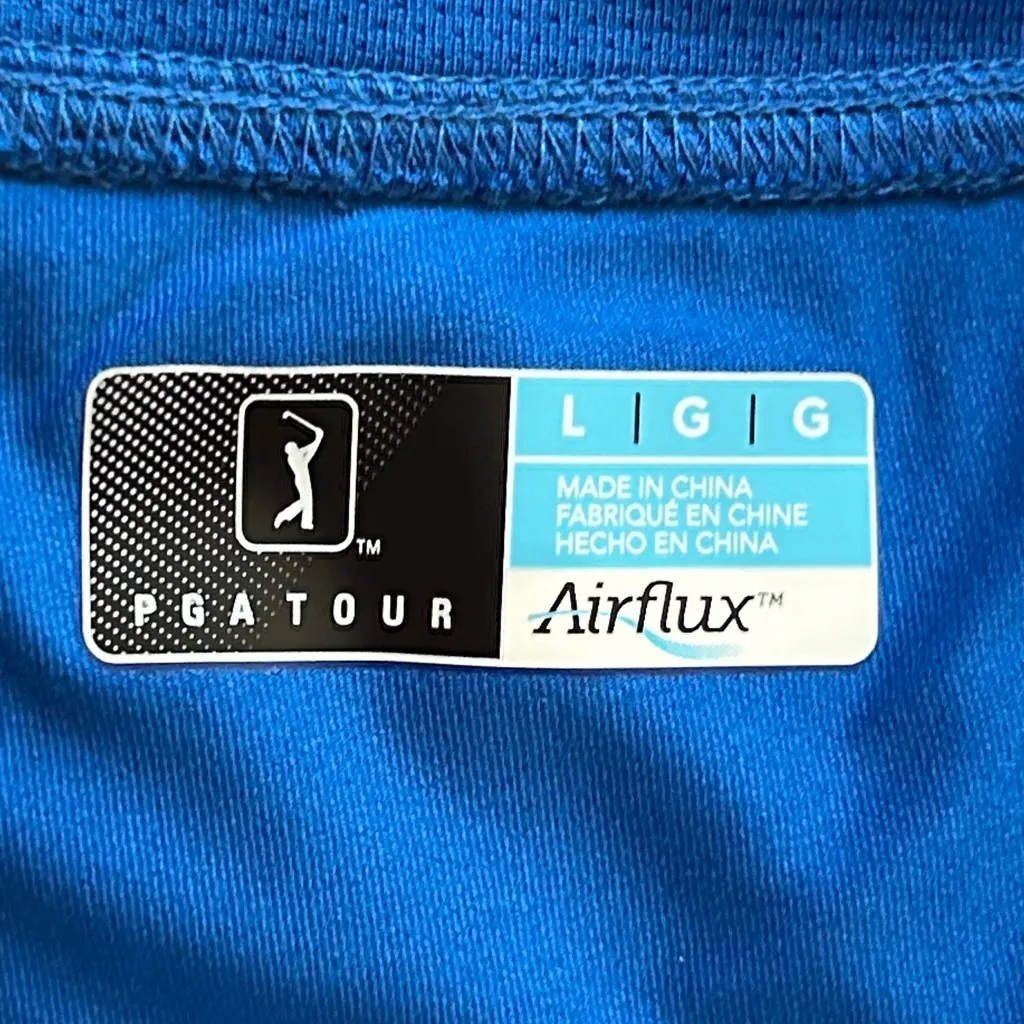 PGA Tour Airflux Blue Golf Skort Size Large Tummy Control - Image 5