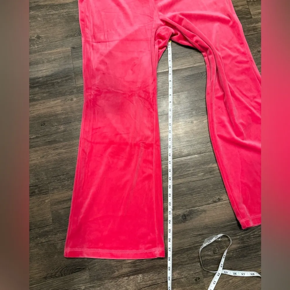 Juicy Couture Velour Women’s Pants Size 0X Pink Party NWT - Image 9