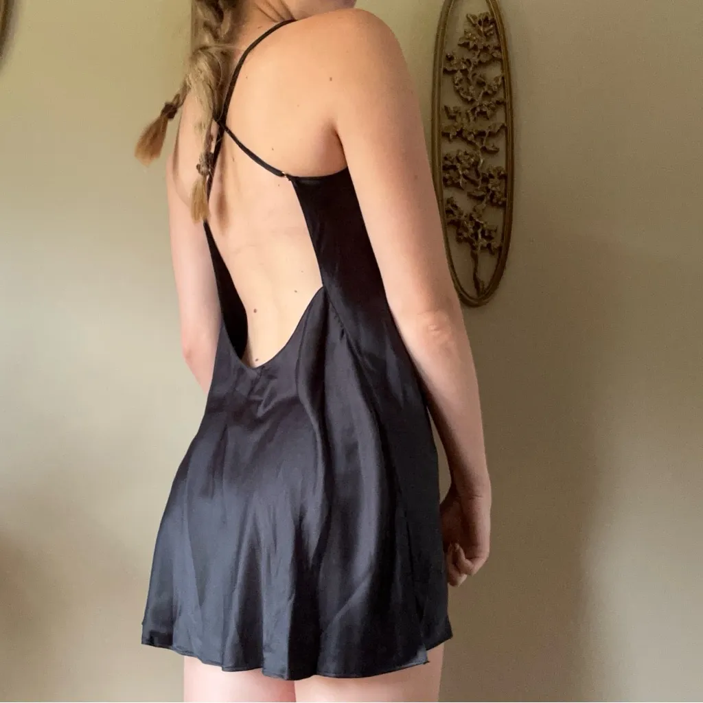 Victoria's Secret Black Slip Dress BRAND NEW - Image 7