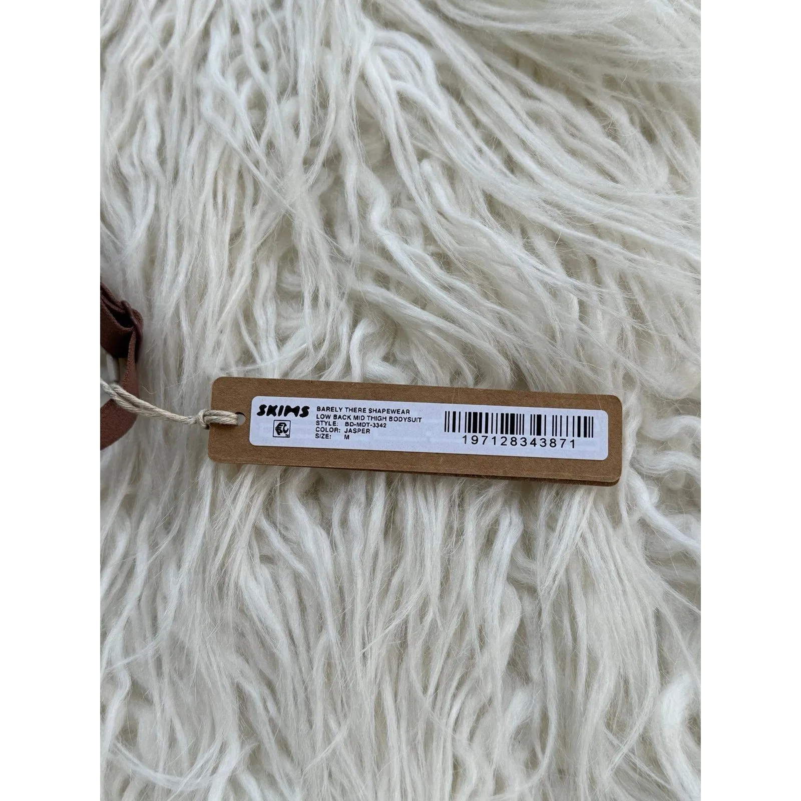 Skims Barely There Shapewear Low Back Mid Thigh Bodysuit Jasper Size Medium - Image 11