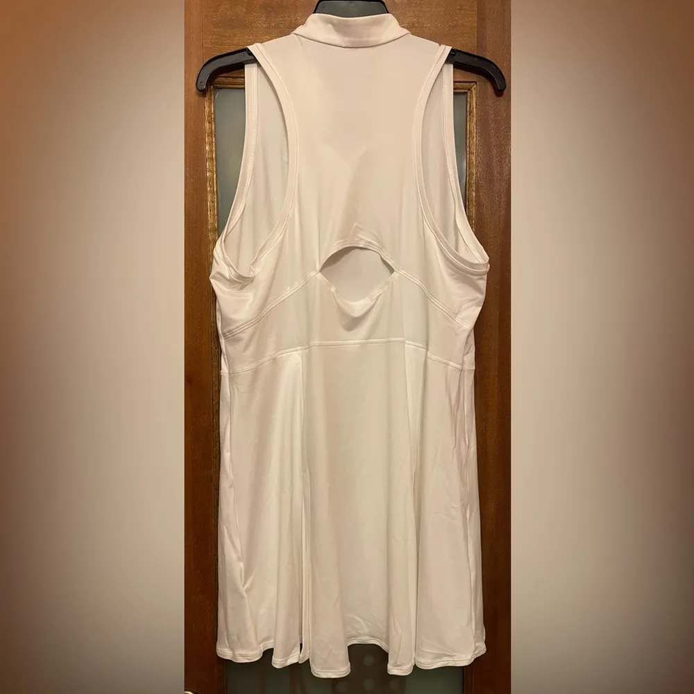 Nike Women PLUS White NikeCourt Dri-FIT Victory Tennis Sport Dress NWT 1X - Image 6