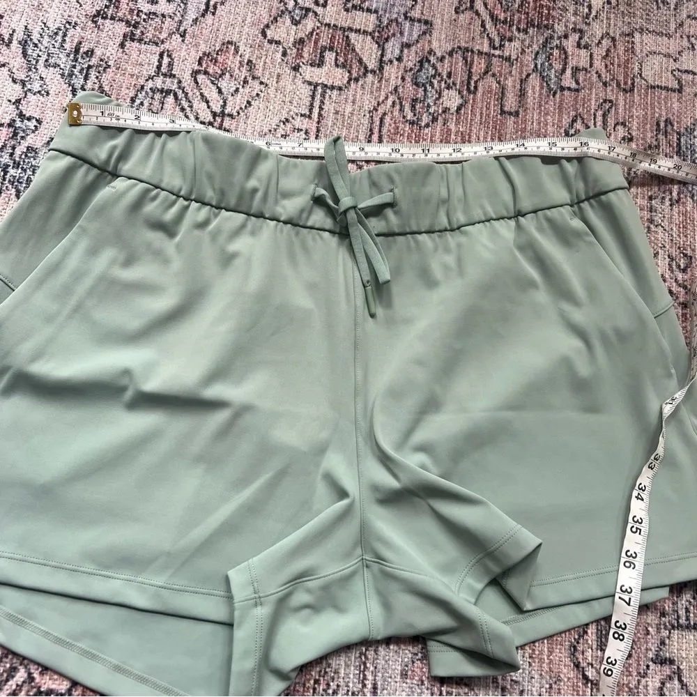 ZYIA Active NWY Muted Moss Club Shorts Size XXL Green Athletic Shorts NEW - Image 9