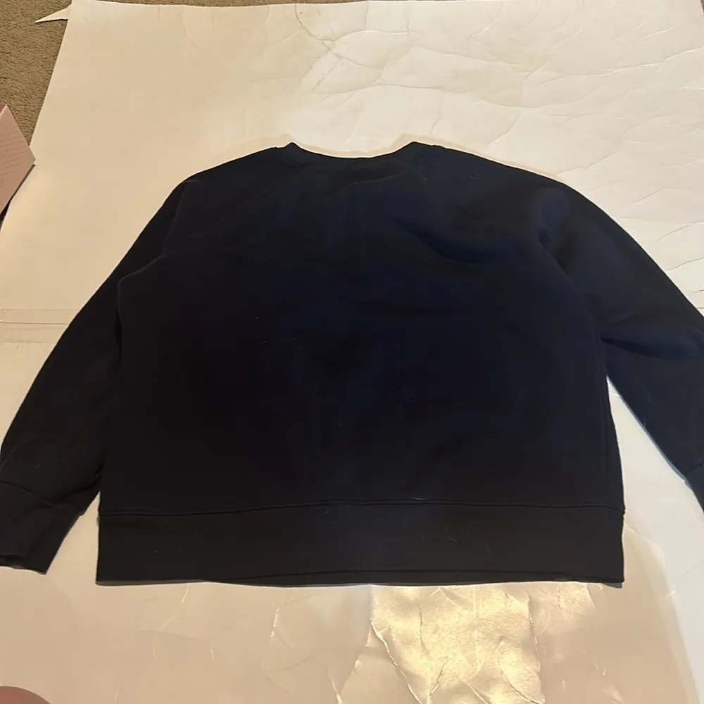 Athletic Works  Medium Women’s Navy Blue Plain Long Sleeve - Image 5