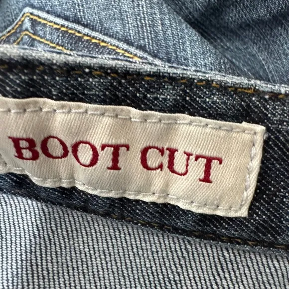 2006 Banana Republic Bootcut Low Rise Dark Washed Jeans Size 6 - Image 9
