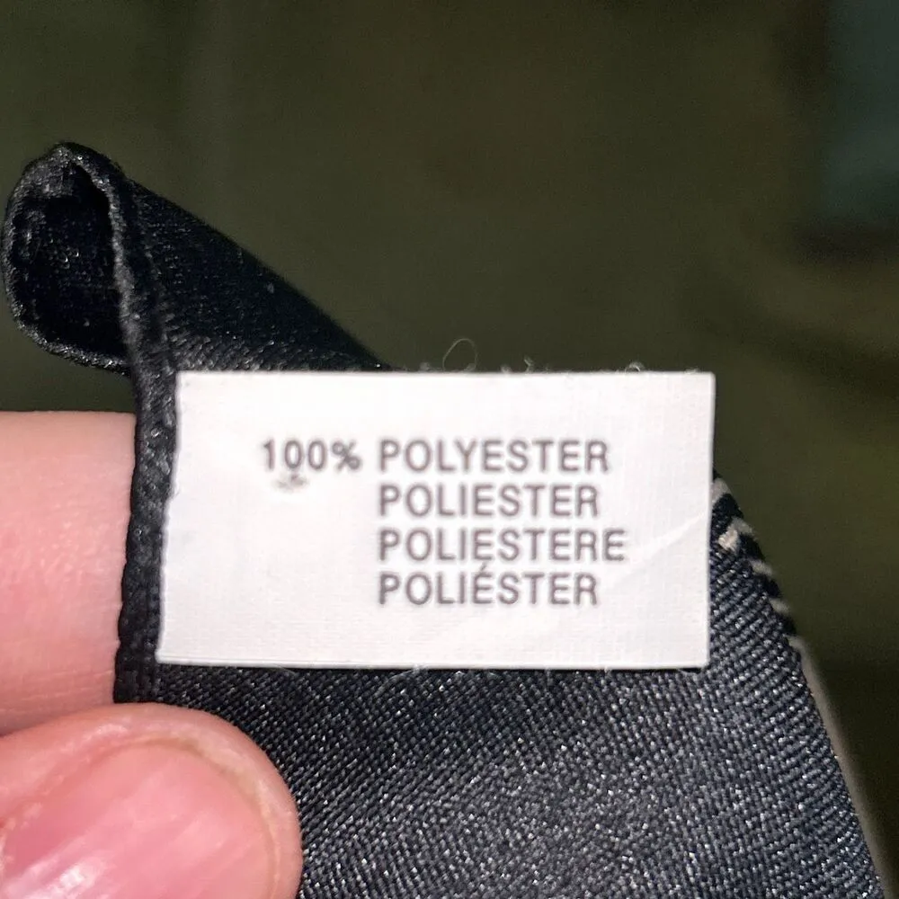 Italian Made Plaid Square Scarf - 30.5 Inches - Image 4