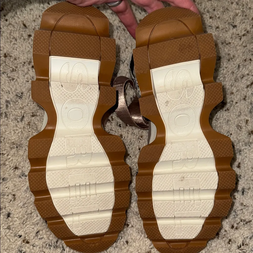 SOREL WOMEN'S KINETIC™ SANDAL 7.5 MAUVE VAPOR - Image 9