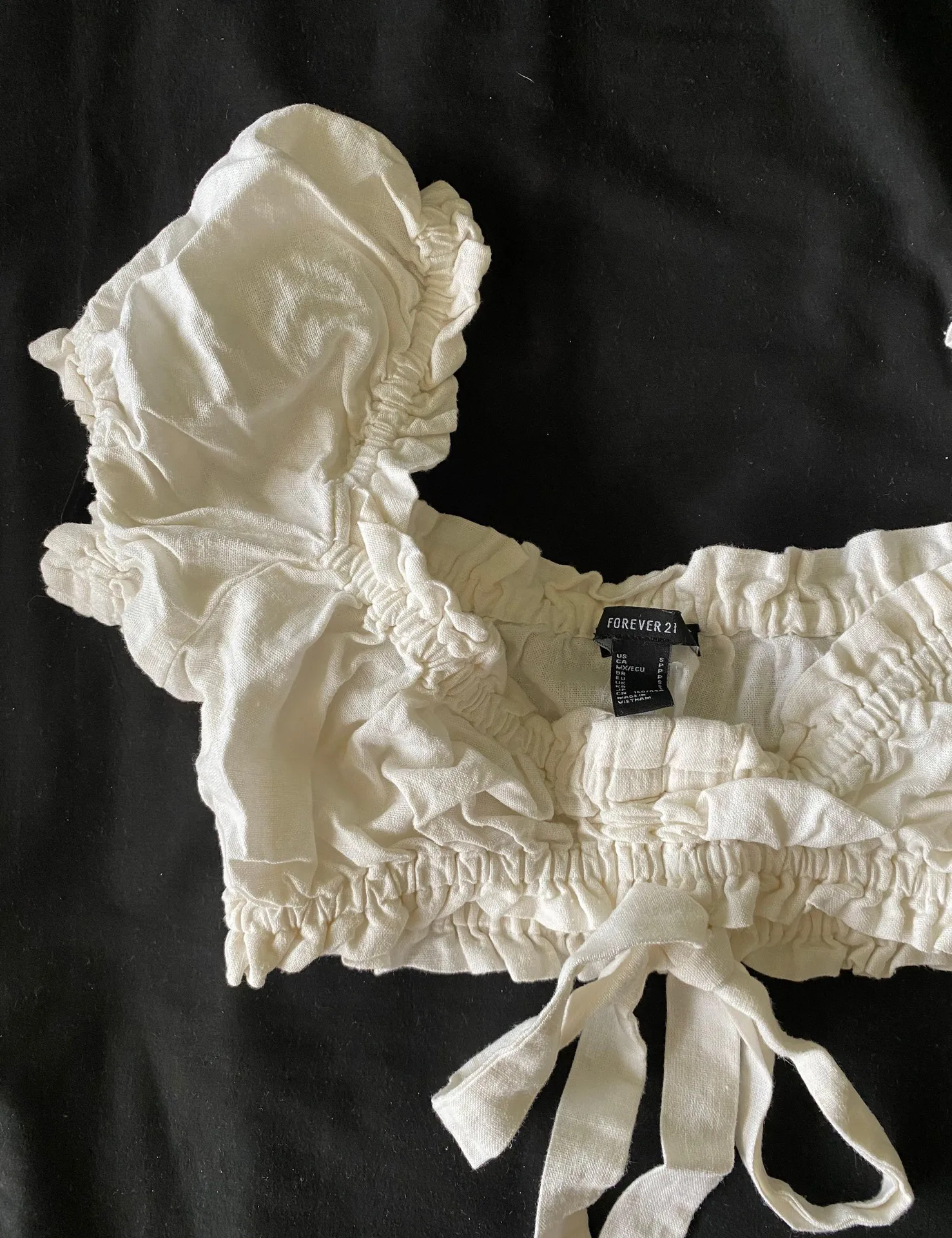 Cropped Milkmaid Top - Image 2