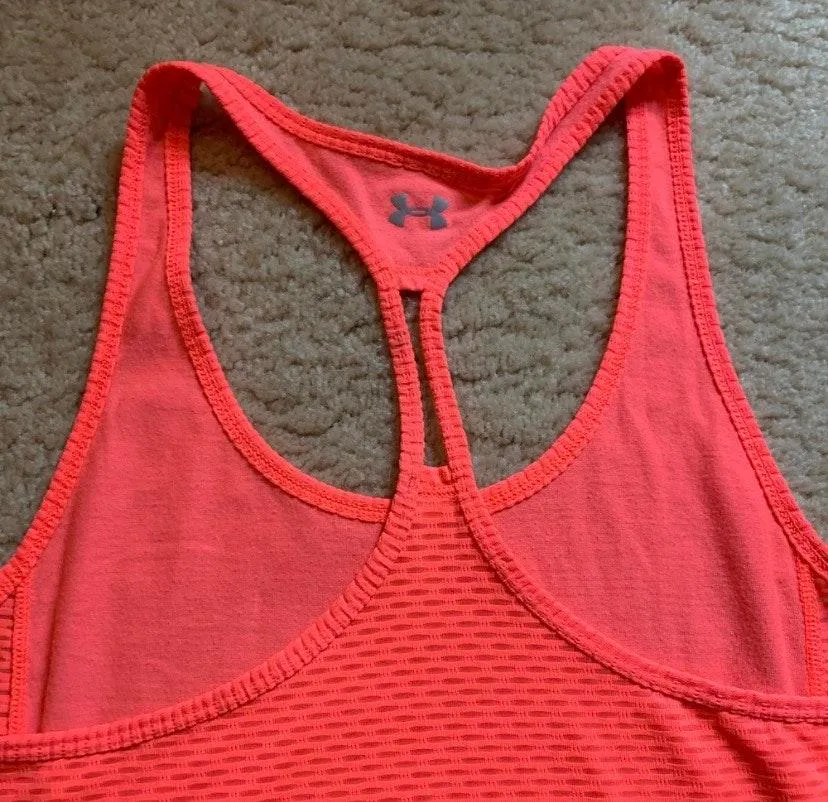 Hot Pink Racerback Tank Top - Image 2