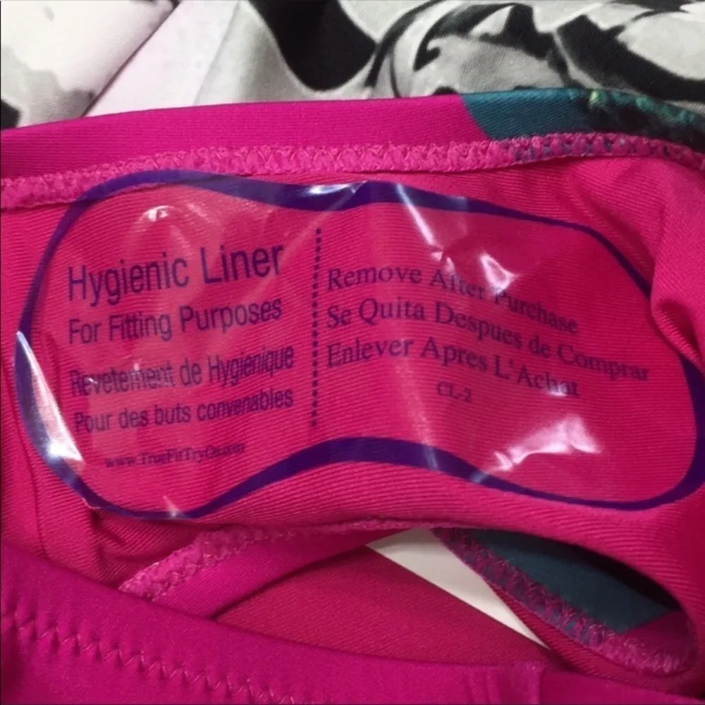 Proenza Schouler Pink Strappy Crossback One Piece swimsuit sz Large - Image 5