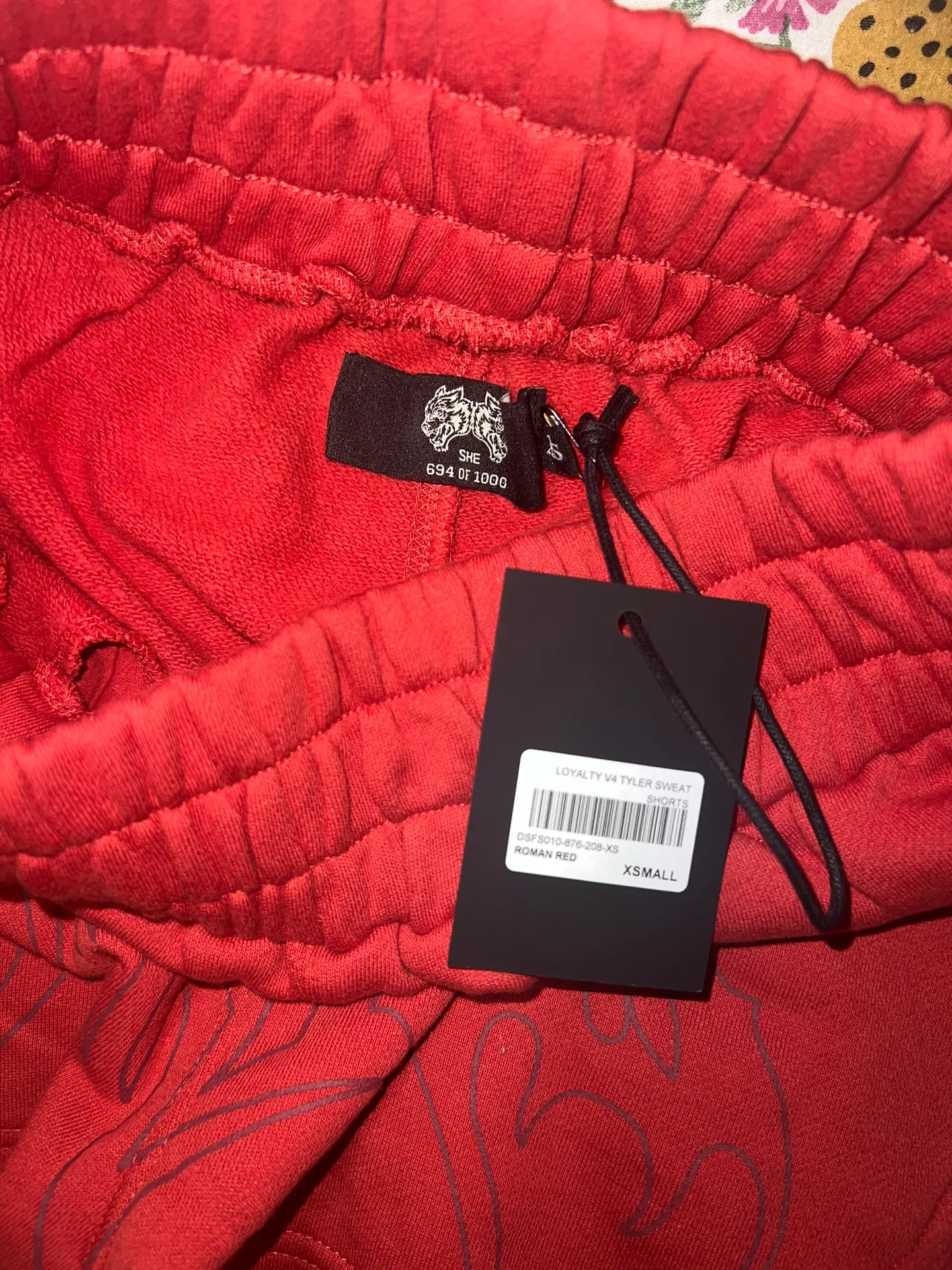 Darc Sport Shorts Red Size XS - Image 4