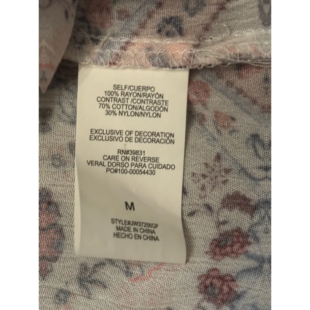 Jolt Medium Floral Lace Tank Top New With Tags - Image 15