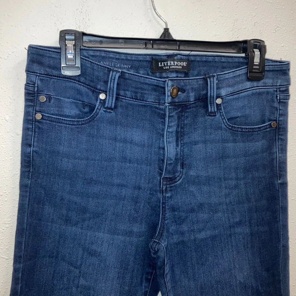 Liverpool westport wash the ankle skinny jean size 8 #751 - Image 2