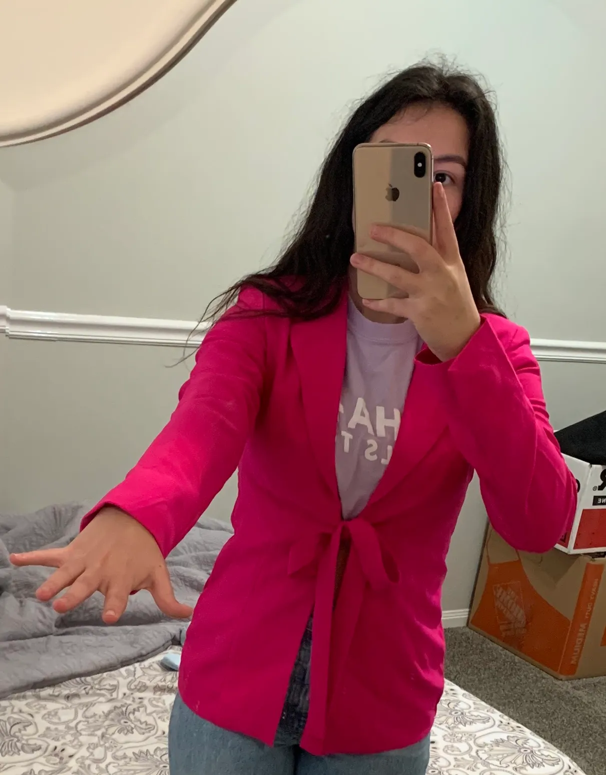 Hot Pink Blazer  - Image 4