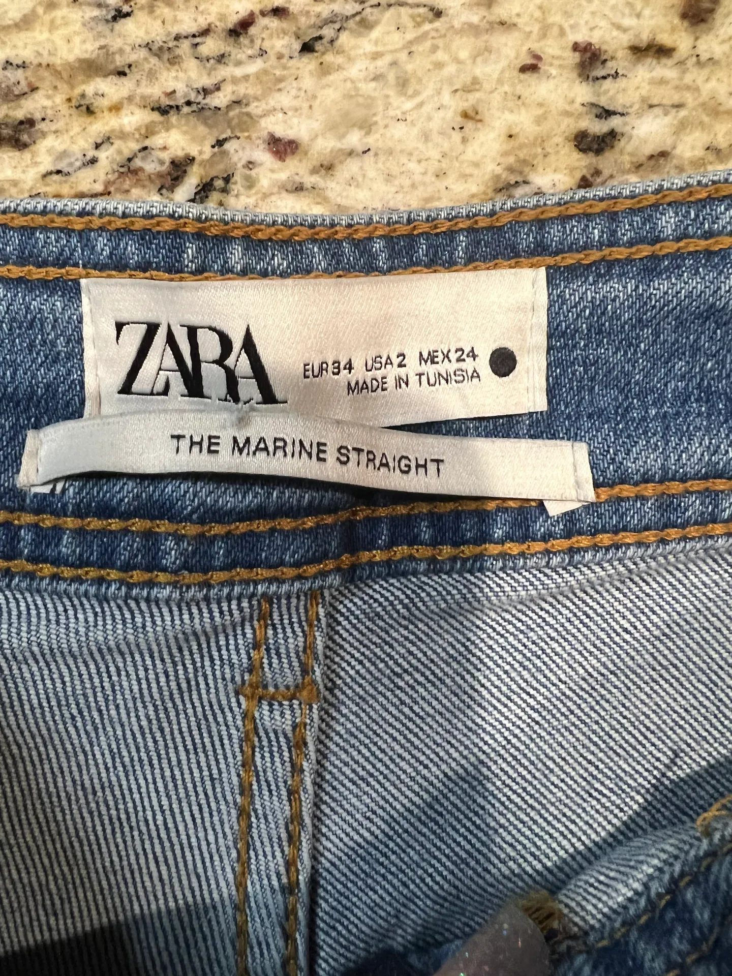 THE MARINE STRAIGHT JEANS Blue - Image 9