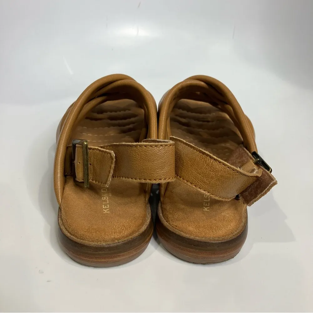 Kelsi Dagger Brooklyn turnstyle woven sling back sandals size 9 trendy casual - Image 5