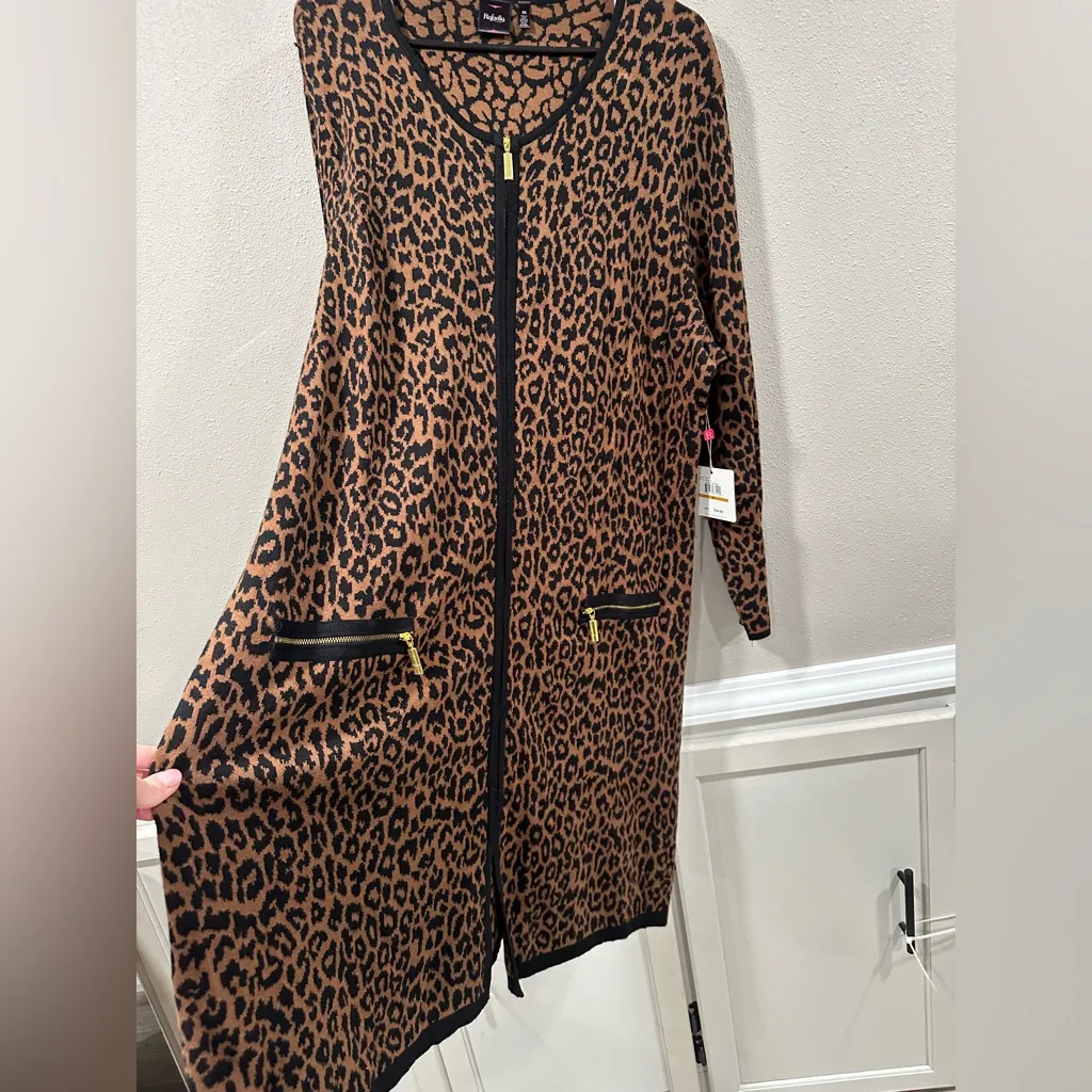 Rafaella NWT Raefaella Leopard Print - Image 4