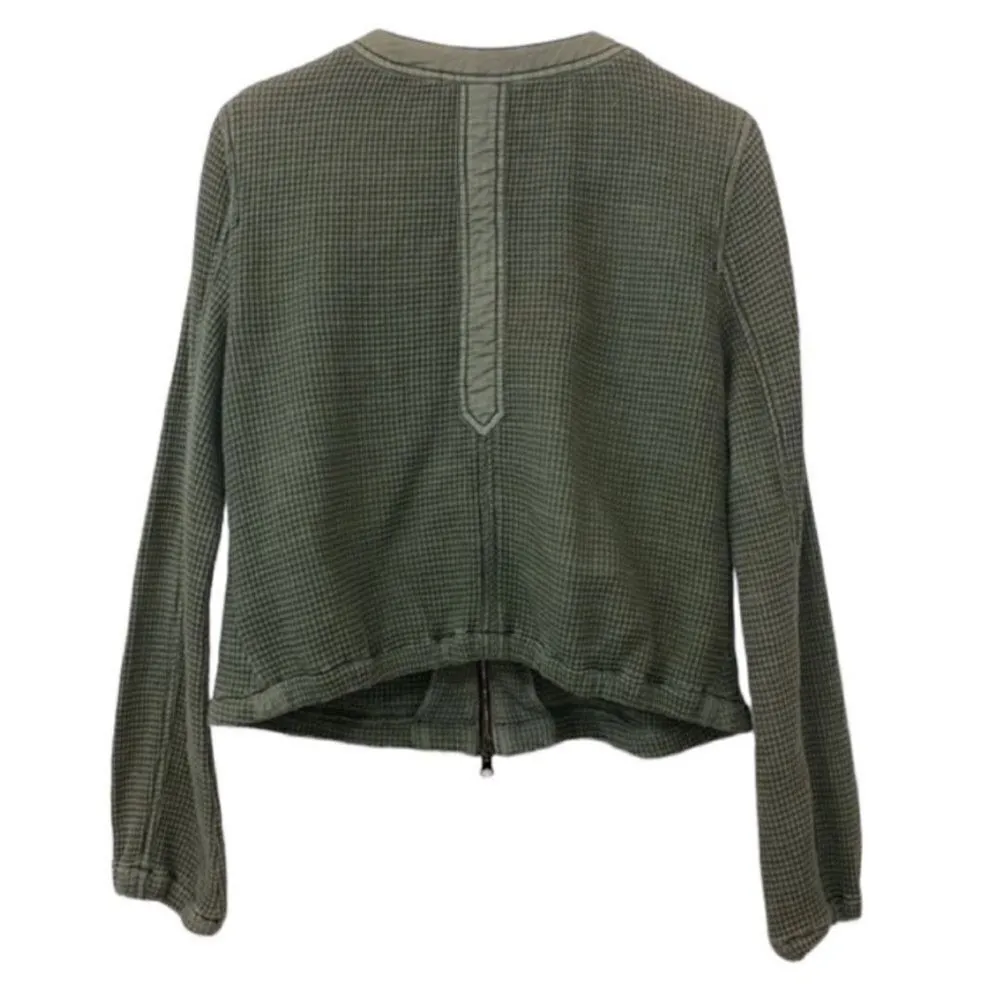 Free People Green Jacket(Size XSmall) - Image 2