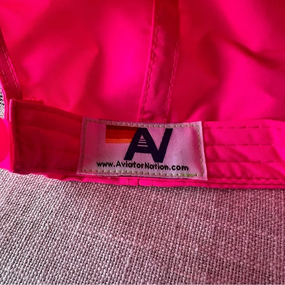 Aviator Nation Hat Hot Pink Miami Florida - Image 8