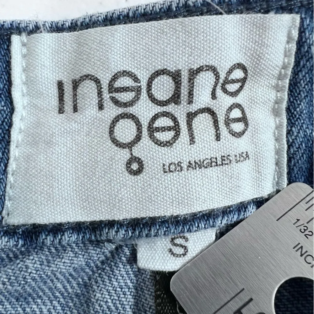 Insane Gene Slouch Vintage Patched Work Jeans Blue Size undefined - Image 5