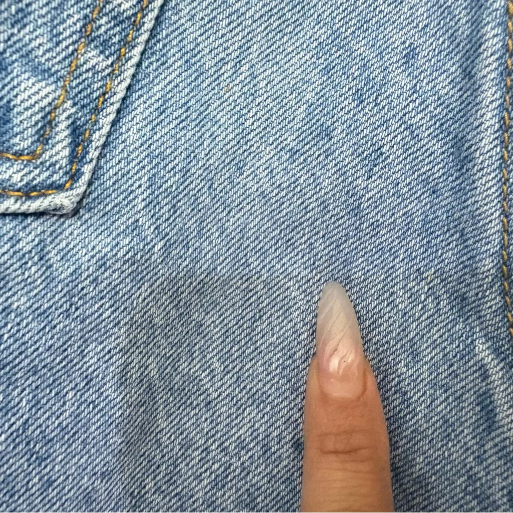 Revice Yin Yang High Rise Cropped Jeans Tokyo Wash Size 26 Two Tone - Image 12