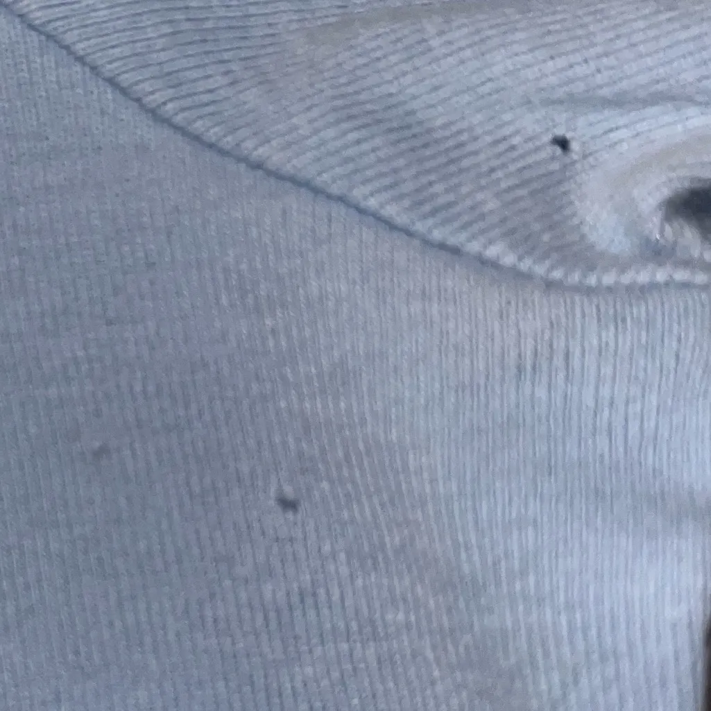 Vintage y2k early 2000s rare cold shoulder baby tee Blue Size L - Image 4