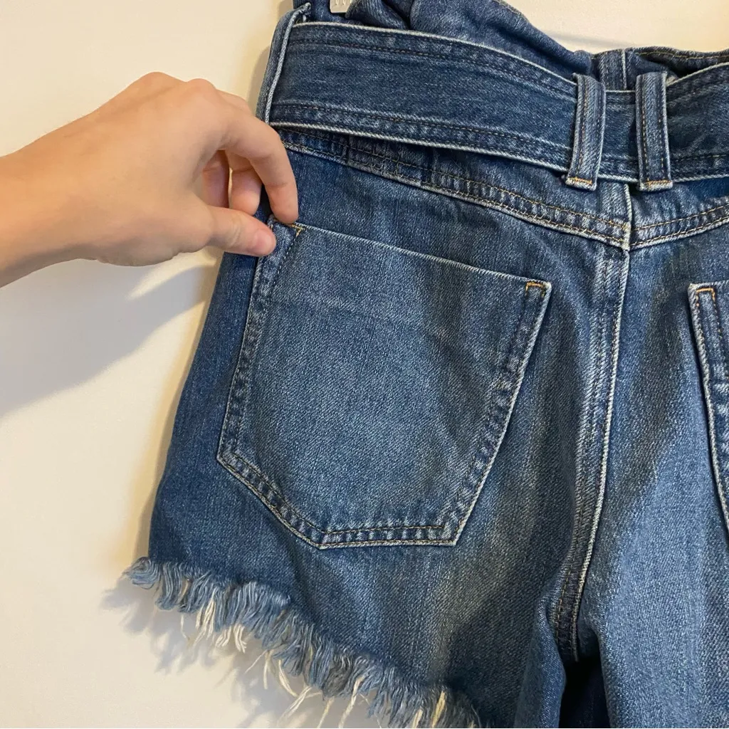 We the Free See You Sometime Cut Off Paper Bag Shorts size XS - Image 10