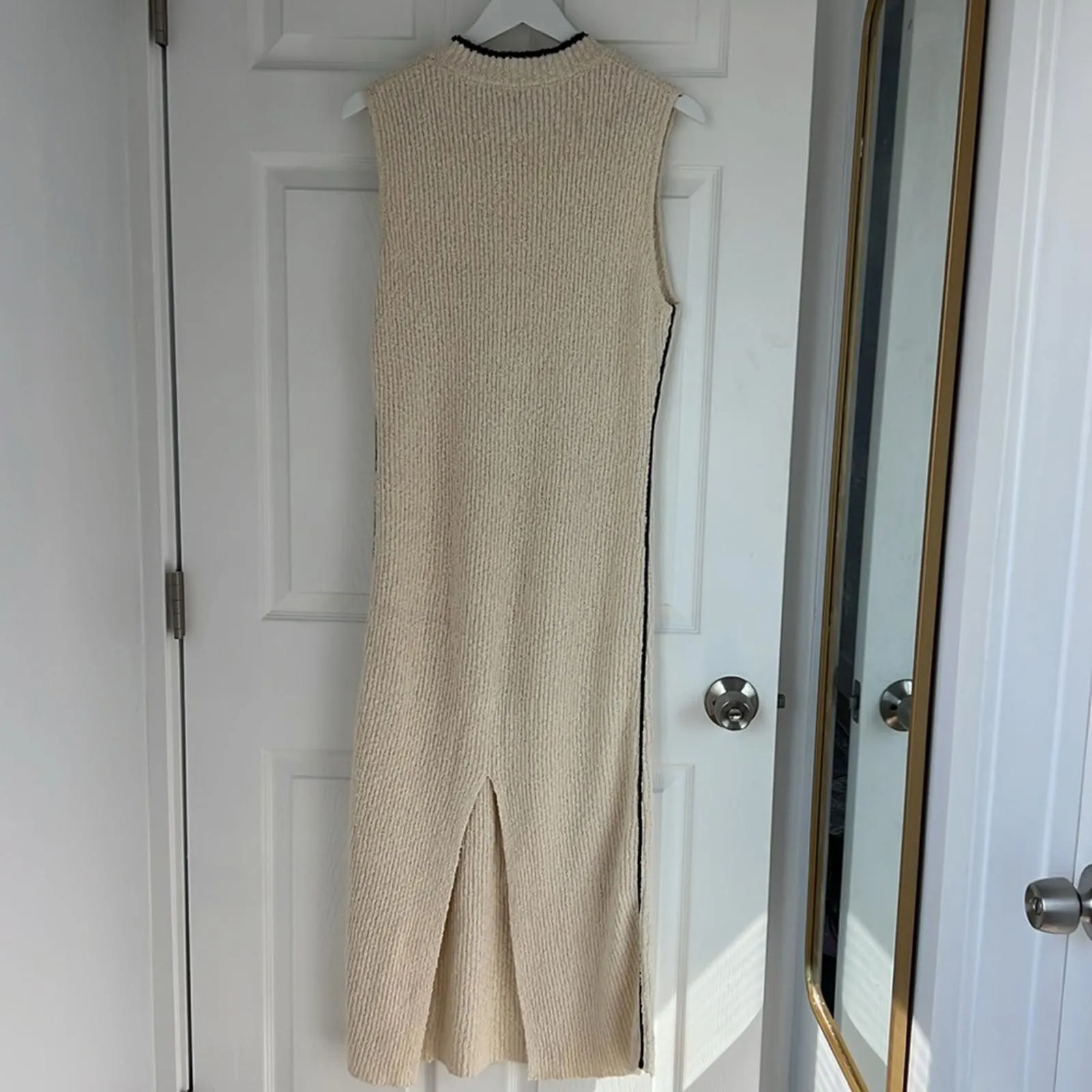 DISSH DAKOTA CREAM BOUCLE MIDI DRESS in Cream Size XL $199 [COPY] Black - Image 5