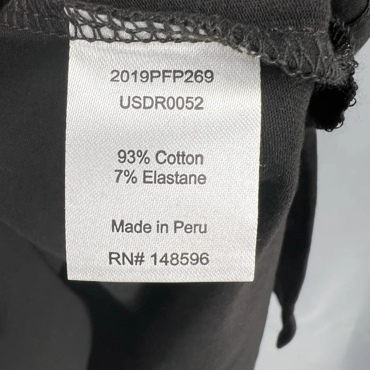 Universal Standard T-Shirt Dress Black V-Neck Short Sleeve Tesino Size 4XS / 0 - Image 6